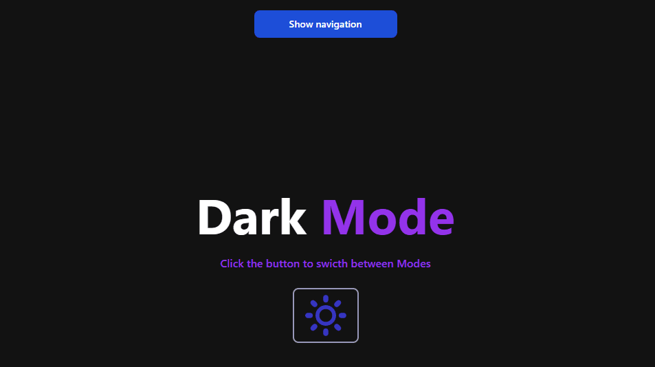 dark mode